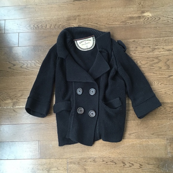 John Varvatos x Converse Knit Cardigan w Epaulets - Picture 1 of 7